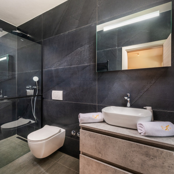 Bagno / wc, Villa Nene, Villa Nene con piscina salata a Žudigi, Istria, Croazia Sveta Katarina